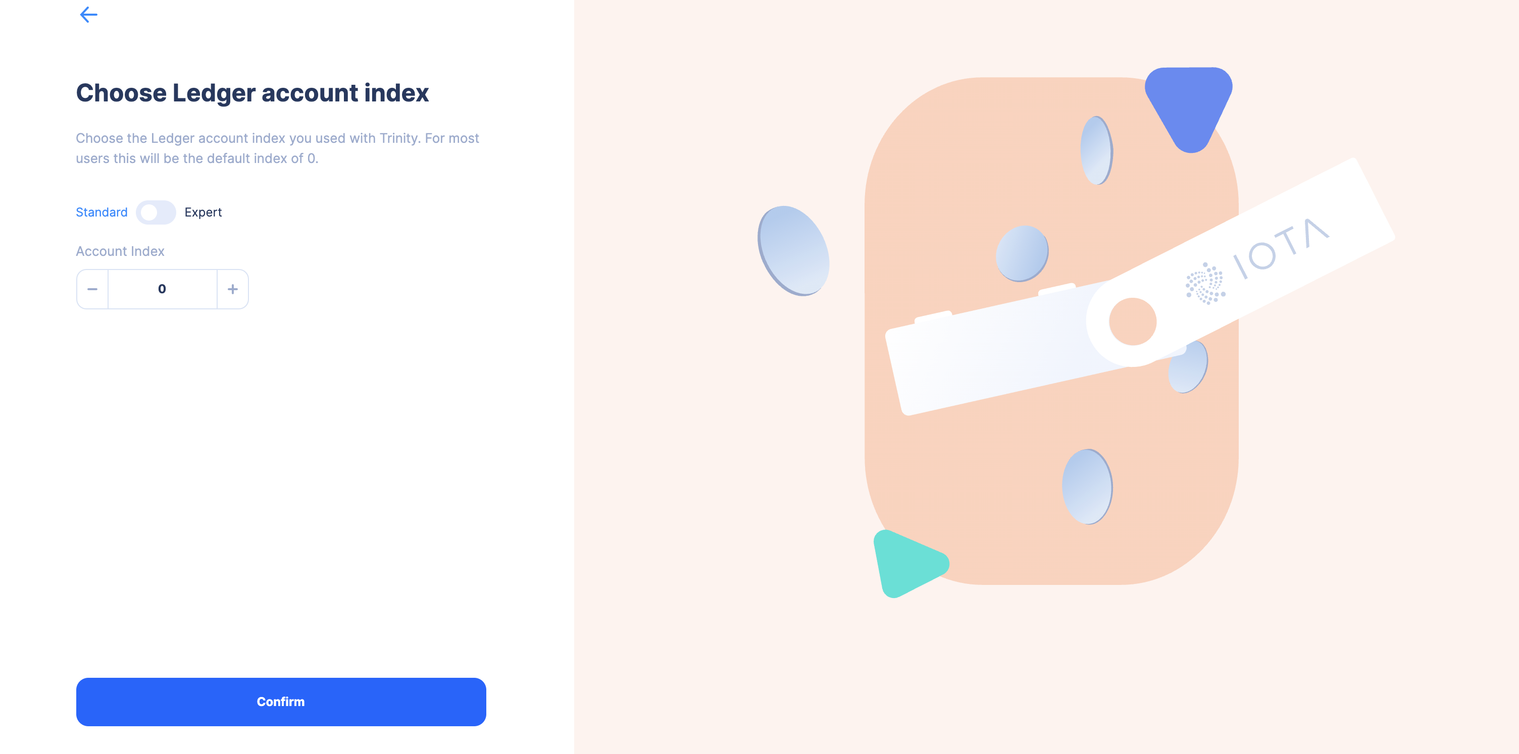 Legacy Migration Tool Ledger Account Index